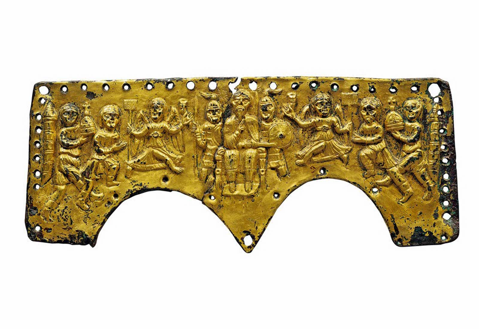 Trionfo di Re Agilulfo, esempio di arte orafa longobarda
