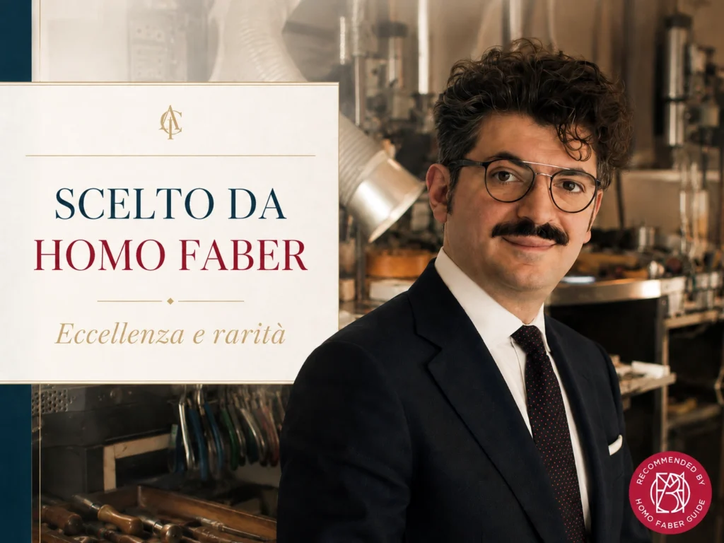 Antonio Colonna featured in the Homo Faber Guide for Italian goldsmithing and jewellery craftsmanship